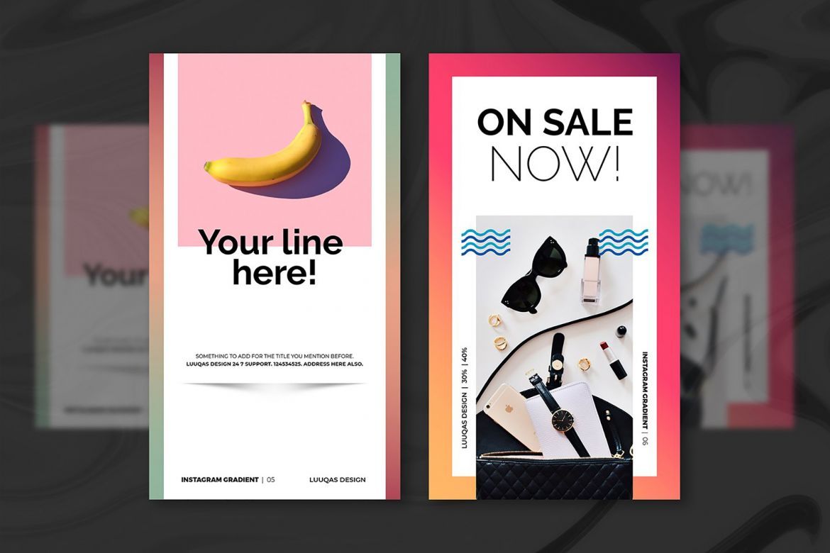 Gradient Social Media Pack - view 4