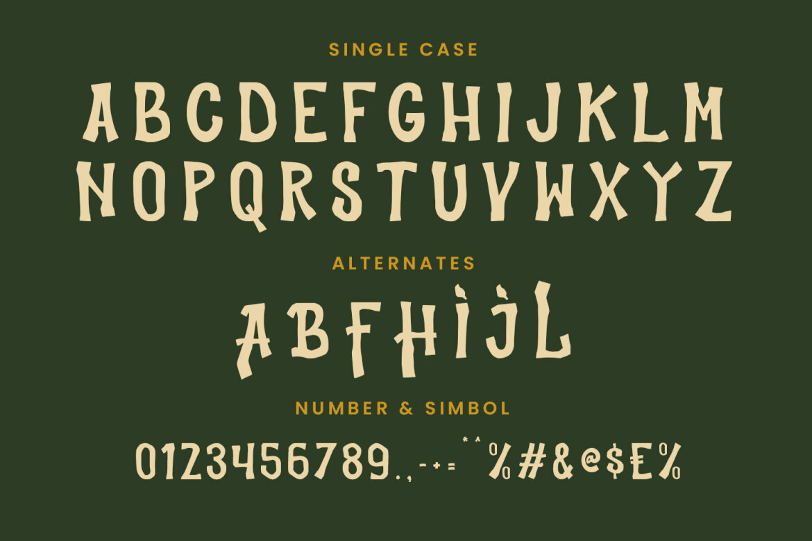 Jungle Hype Display FREE Font alternate