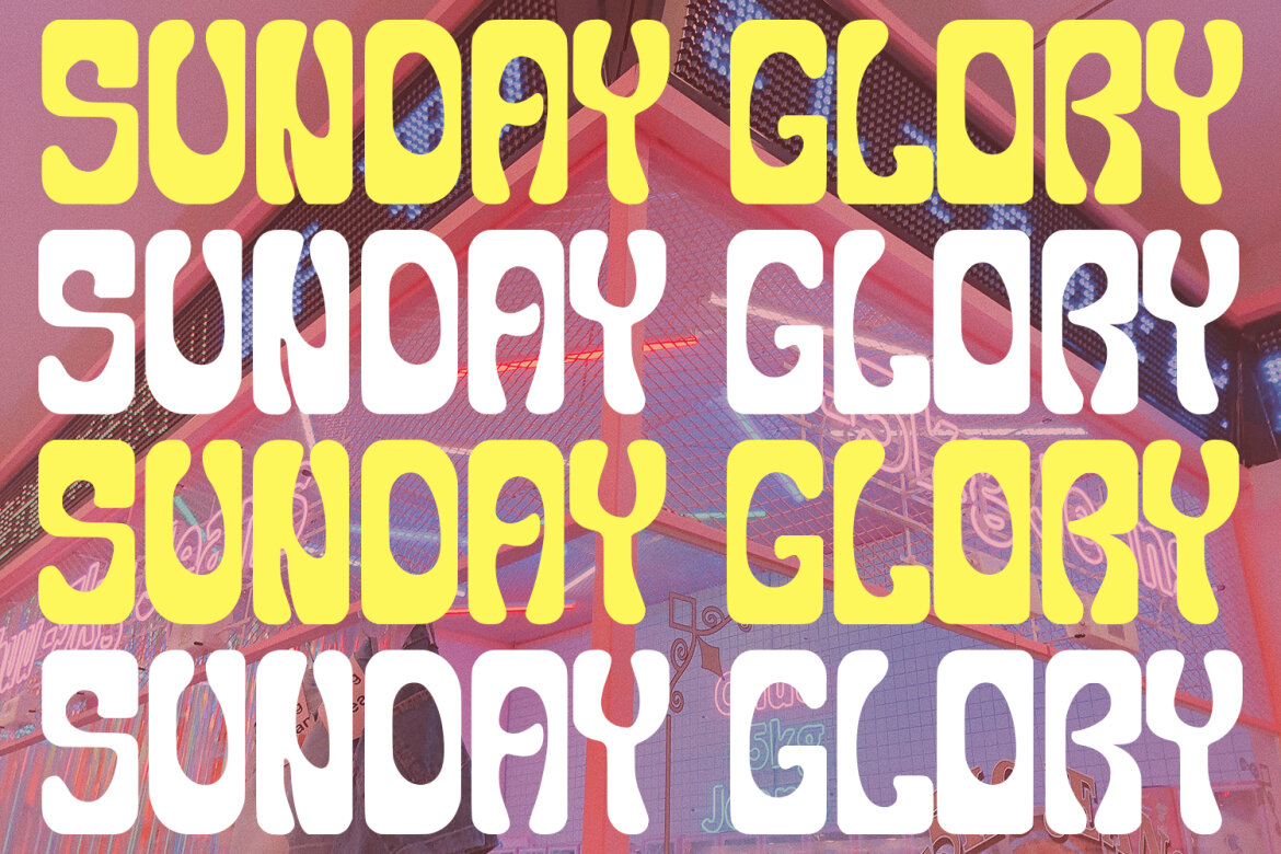Nanncie Fancy Groovy FREE Font - view 5