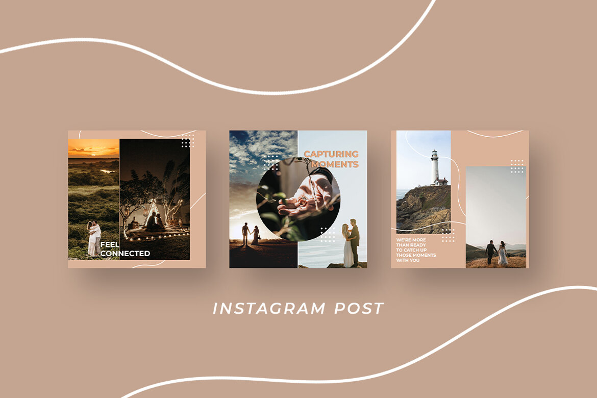 Wedding Photography - Free Instagram Post Templates - view 5