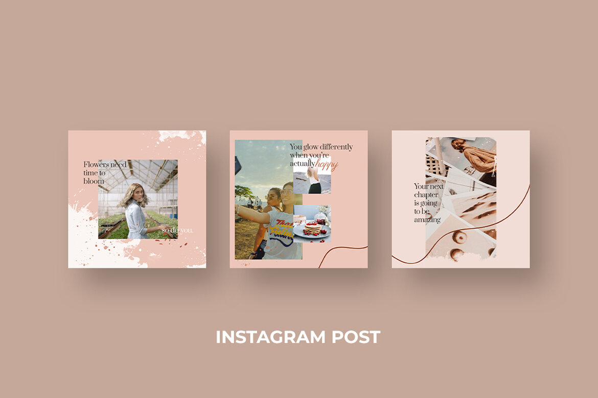 Perfect Life - Free Instagram Post Template - view 5