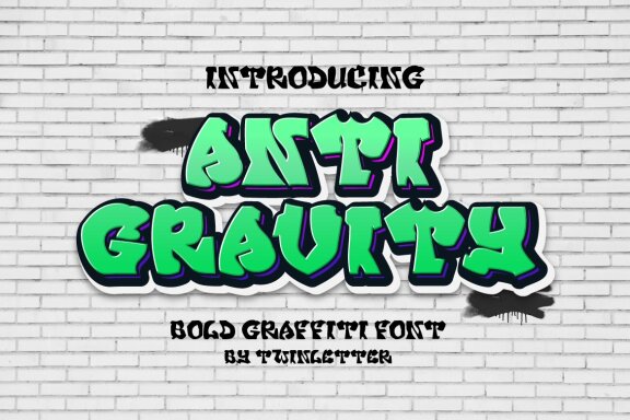 Anti Gravity - Free Font