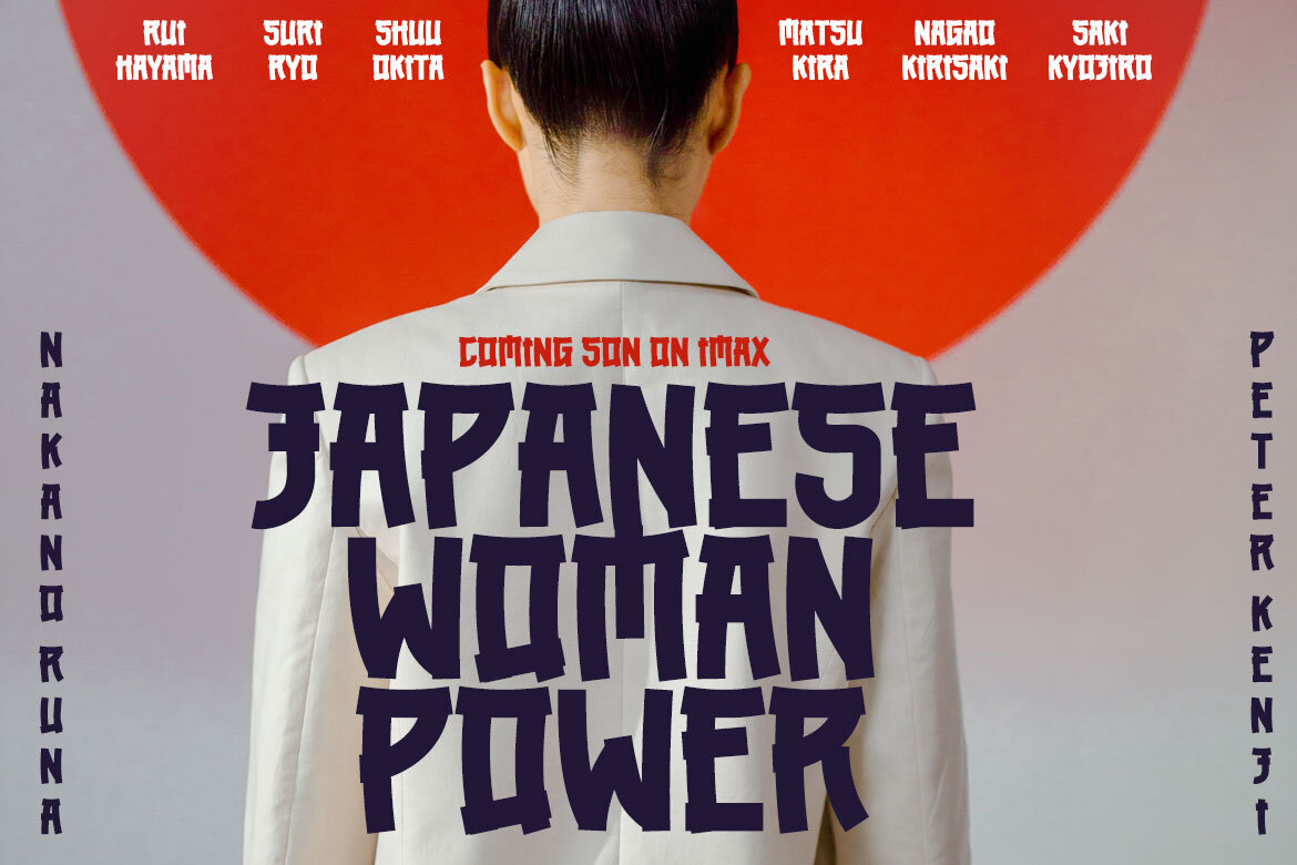 MAREKA - Free Japanese Font - view 6