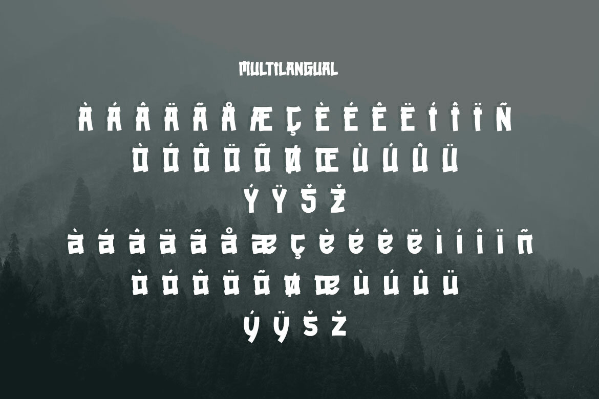 MAREKA - Free Japanese Font - view 9