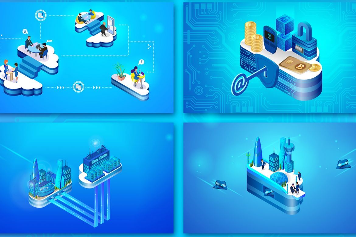Cloud System Isometric Collection alternate