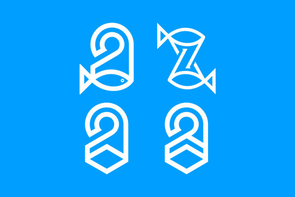 A fish A box Z fish - Free Logo Shapes