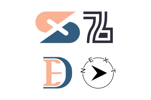 76 SX ED next arrow - Free Logo Shapes