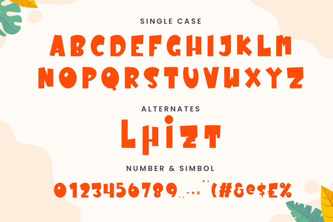 Zona Kidz Playful FREE Font - view 7