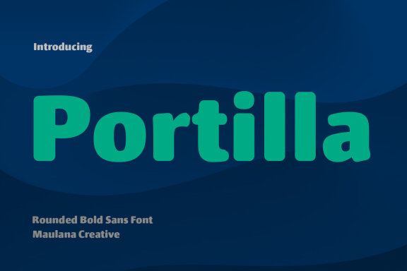 Portilla Rounded FREE Sans Font