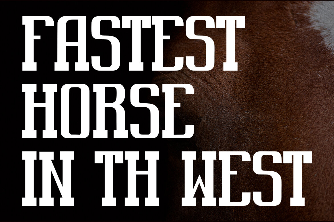 Western Sheriff Western FREE Font alternate