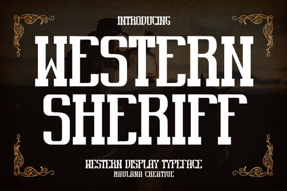 Western Sheriff Western FREE Font