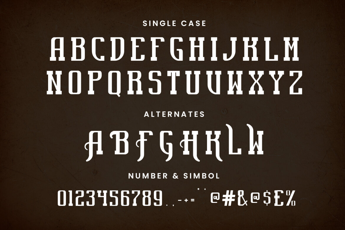 Western Sheriff Western FREE Font - view 7