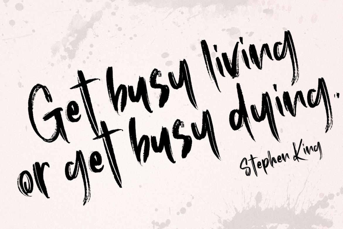 Roosevelt SVG Brush Font - view 6