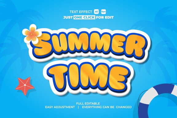 Summer Event - Free Text Effect