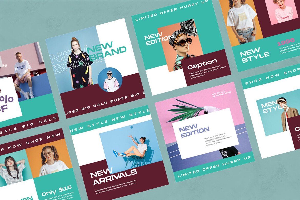 Hutom - Free Instagram Post Templates - view 4