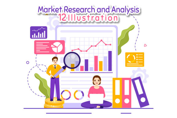 12 Market Research and Analysis FREE Illustrations