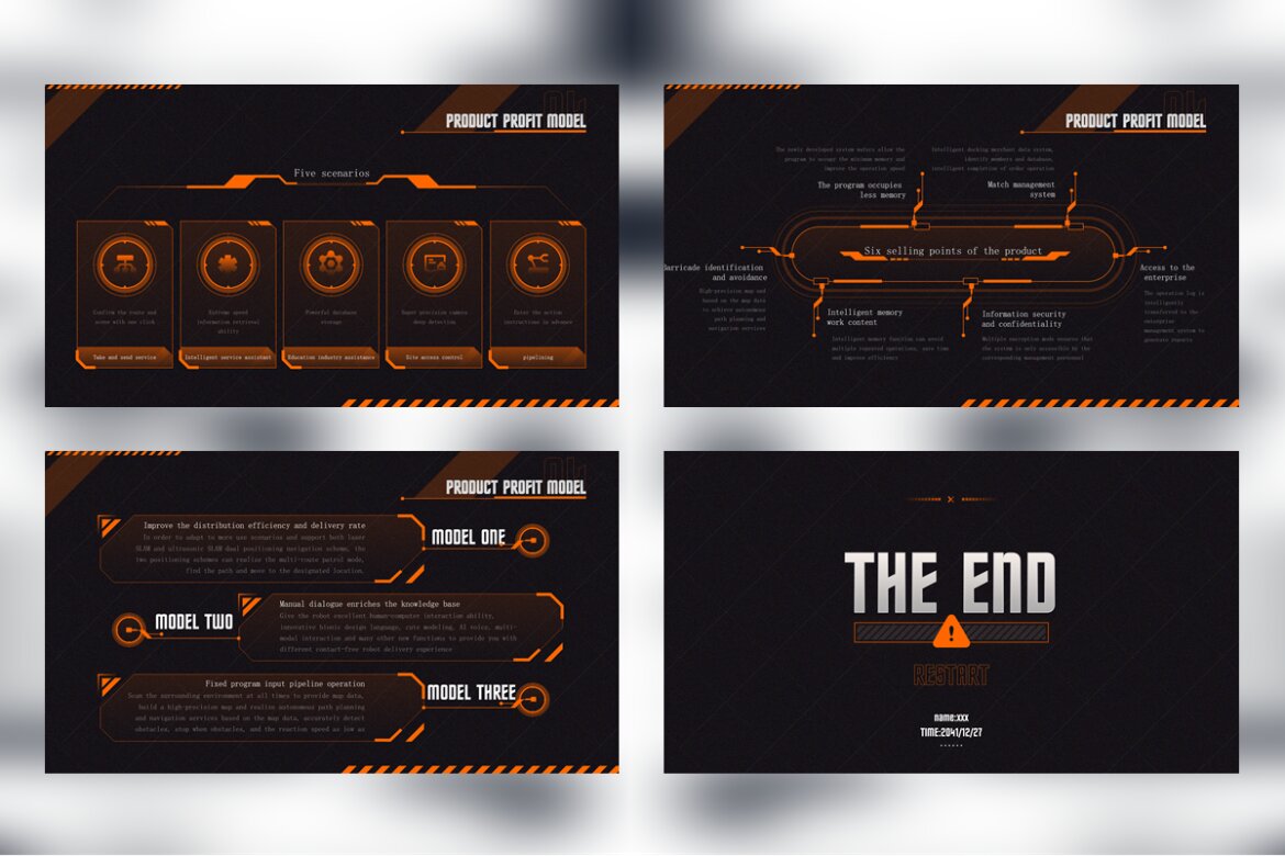 SLIDE12 - Free Powerpint Template - view 6