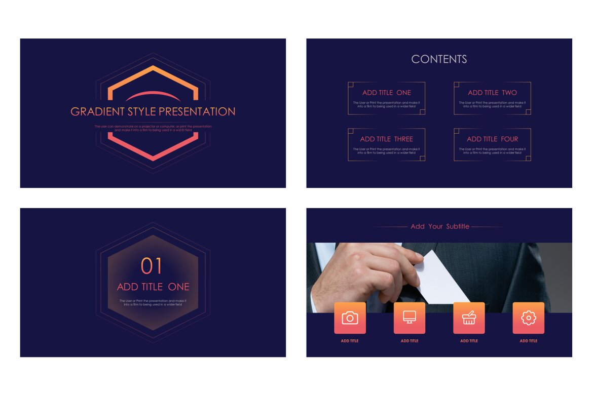 SLIDE4 - Free Powerpint Template - view 3