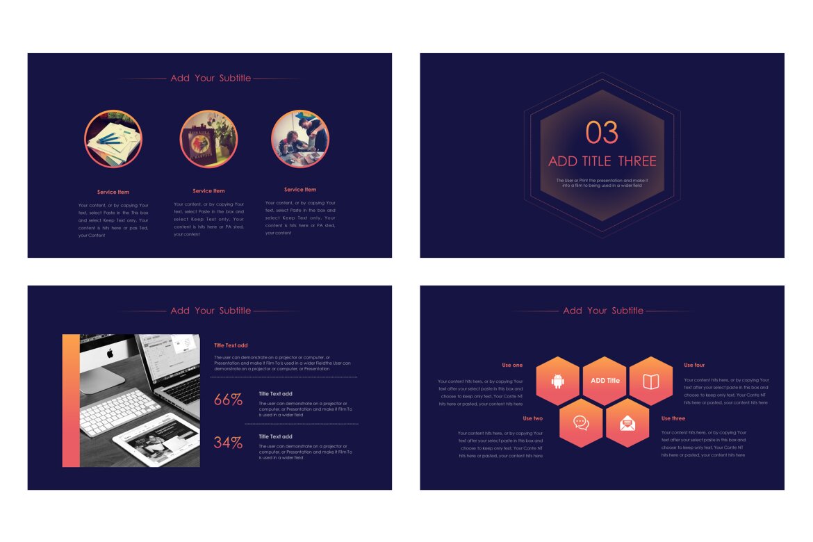 SLIDE4 - Free Powerpint Template - view 10