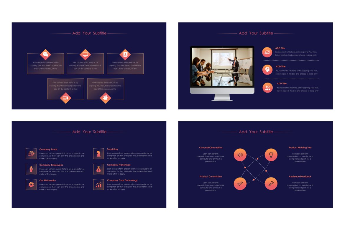 SLIDE4 - Free Powerpint Template - view 5