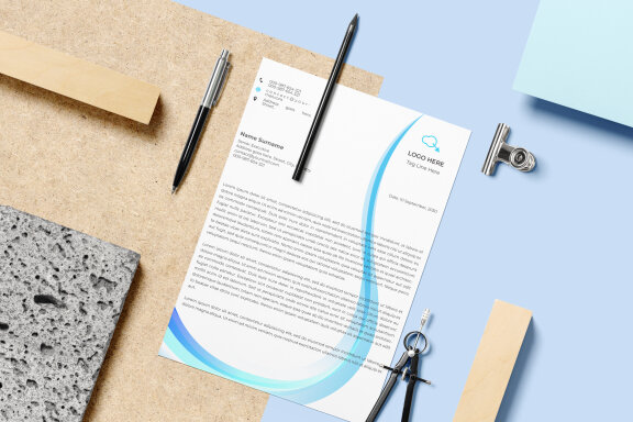 Creative Letterhead Design - Free Template