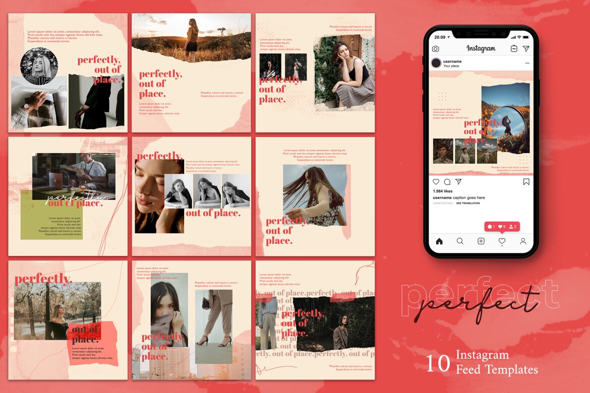 Fashion - Free Instagram Post Templates - view 5