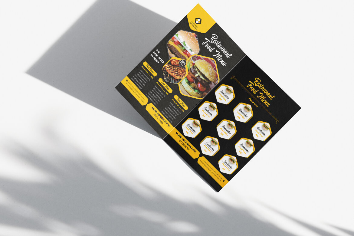 Food Menu - Free Template - view 3