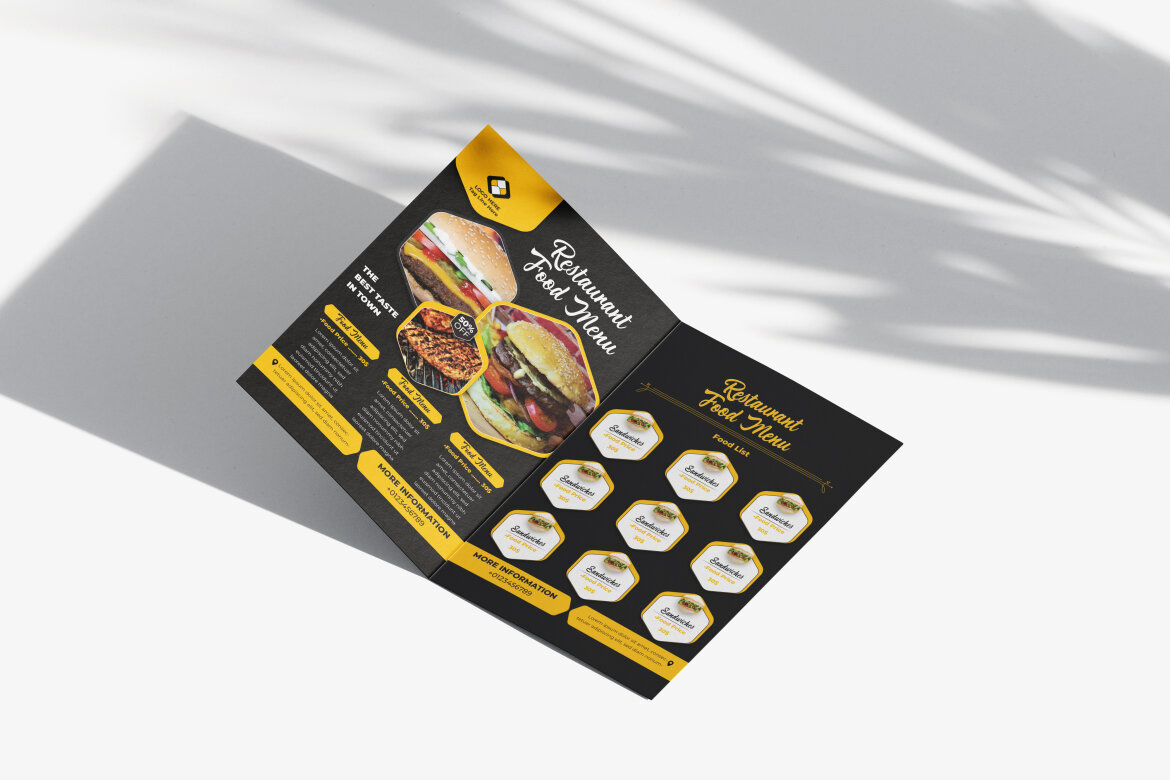 Food Menu - Free Template - view 4