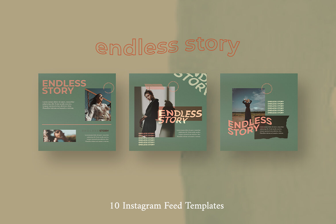 Endless Story - Free Instagram Post Templates - view 5