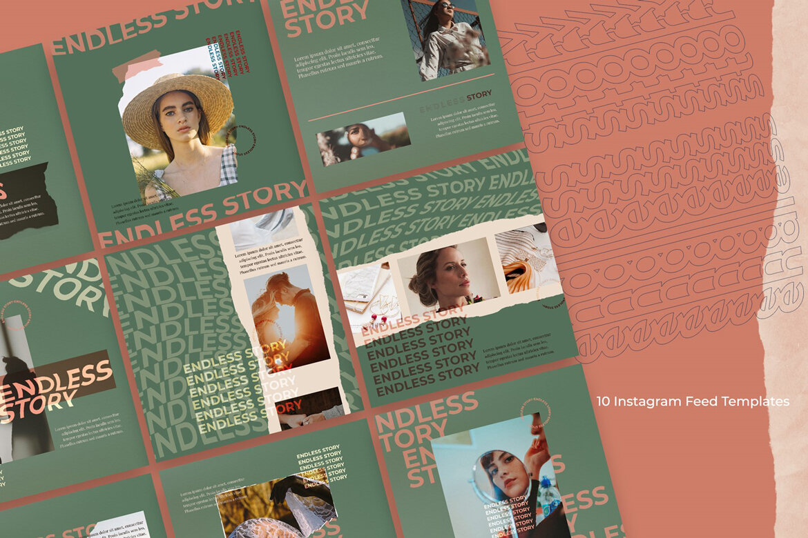 Endless Story - Free Instagram Post Templates alternate