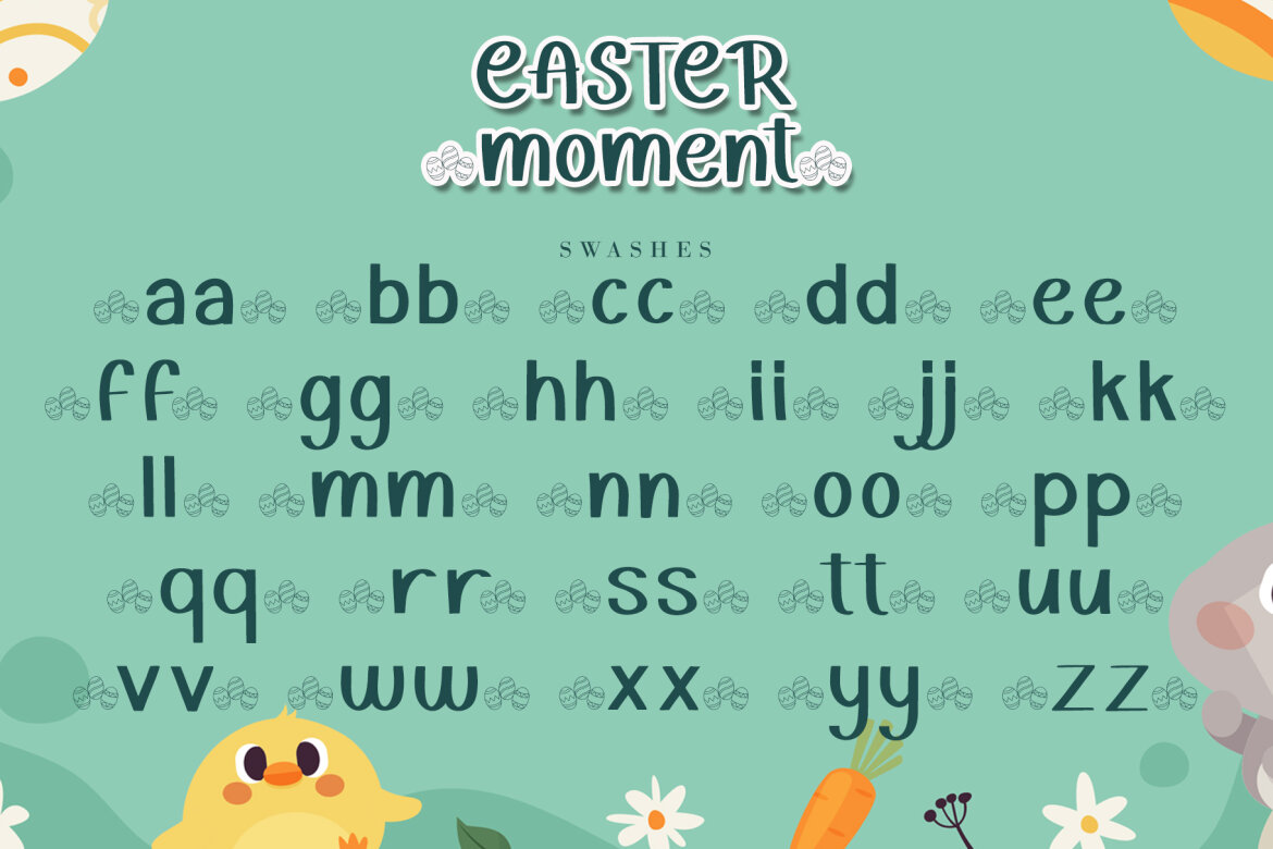 Easter Moment Free Font - view 7