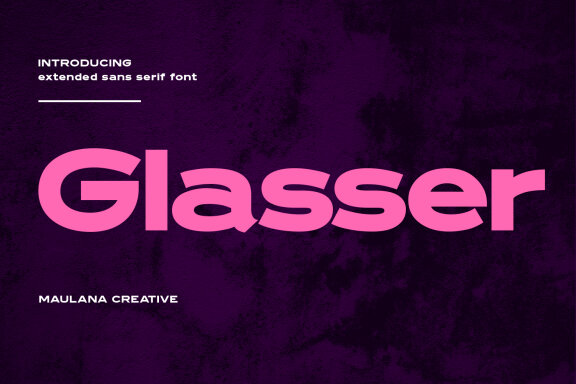 Glasser Extended Sans FREE Font