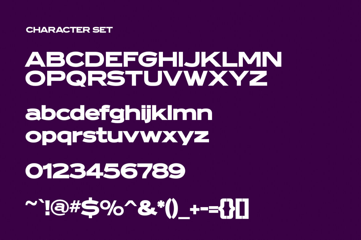 Glasser Extended Sans FREE Font - view 8