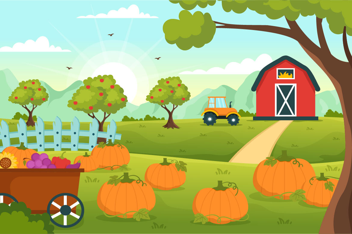15 Harvest Season FREE Vector Illustrations - view 6