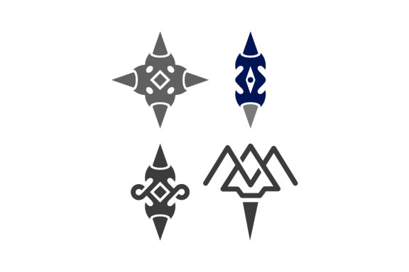 Robot rocket navigation M - Free Logo Shapes