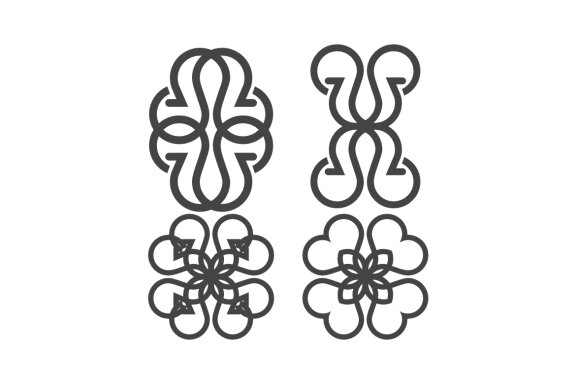 Love ornaments - Free Logo Shapes