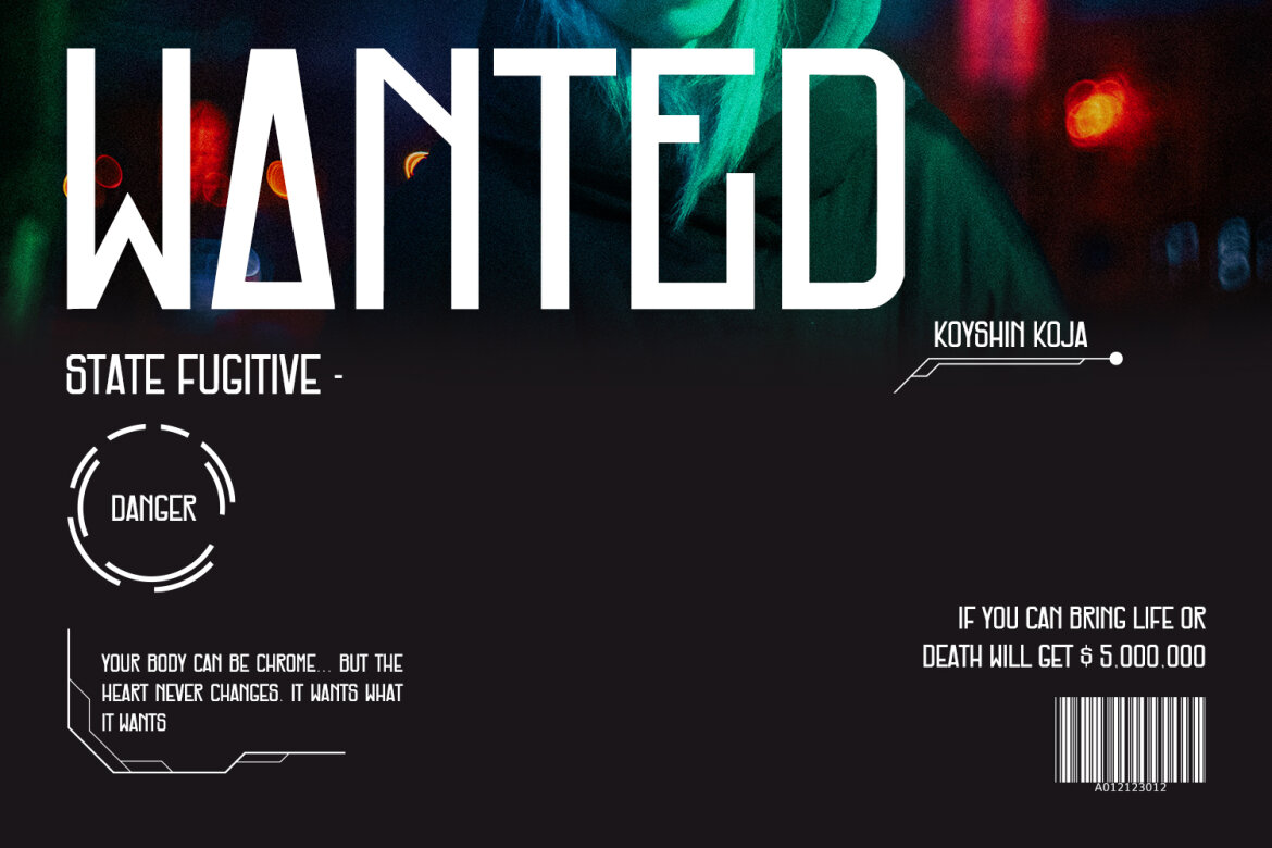 Kagami Sans Display FREE Font - view 5