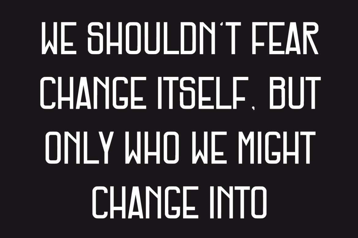 Kagami Sans Display FREE Font - view 6