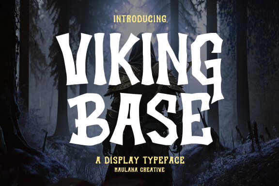 Viking Base Display FREE Font