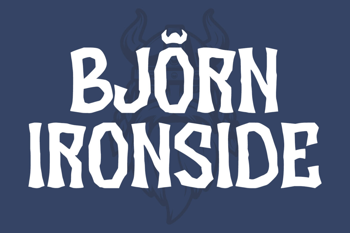 Viking Base Display FREE Font - view 5