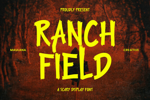 Ranch Field Scary FREE Font