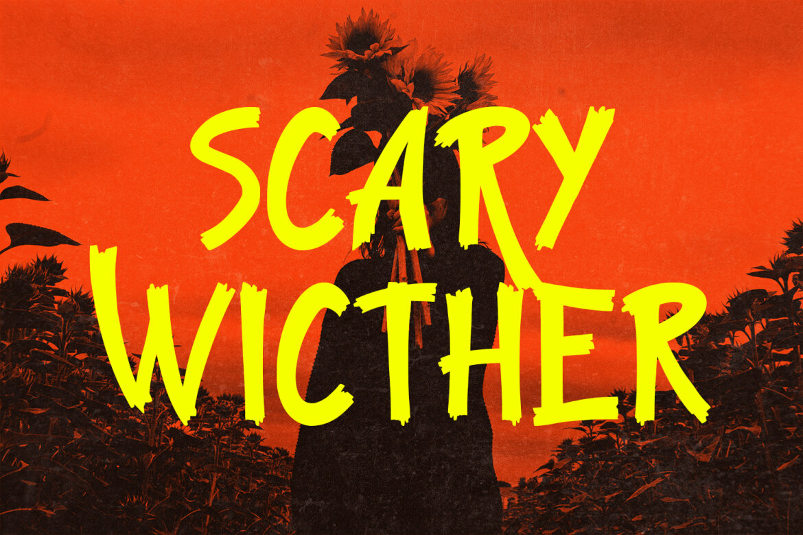 Ranch Field Scary FREE Font alternate