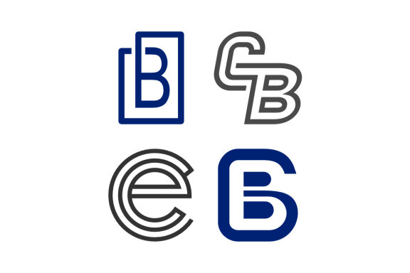 B CB Ce GB - Free Logo Shapes