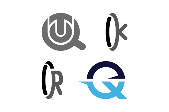 U search Ok OR Q - Free Logo Shapes