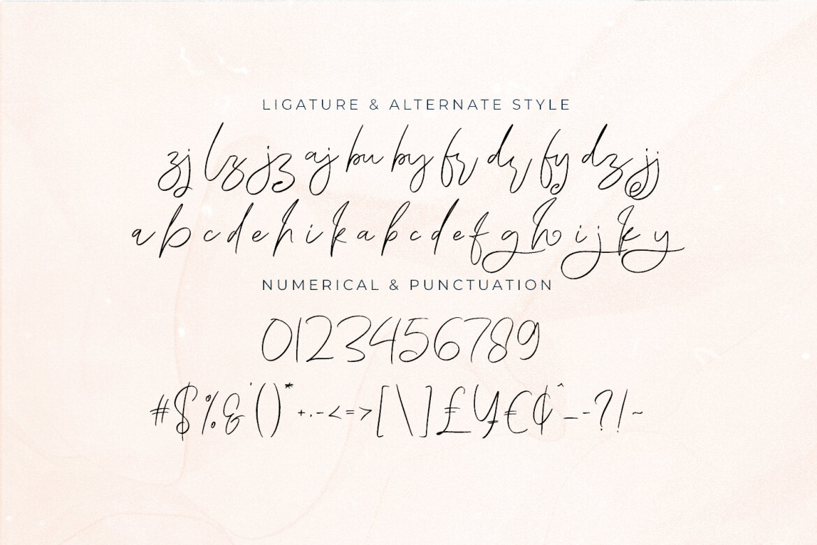 Delyndo Signature FREE Script Font - view 5