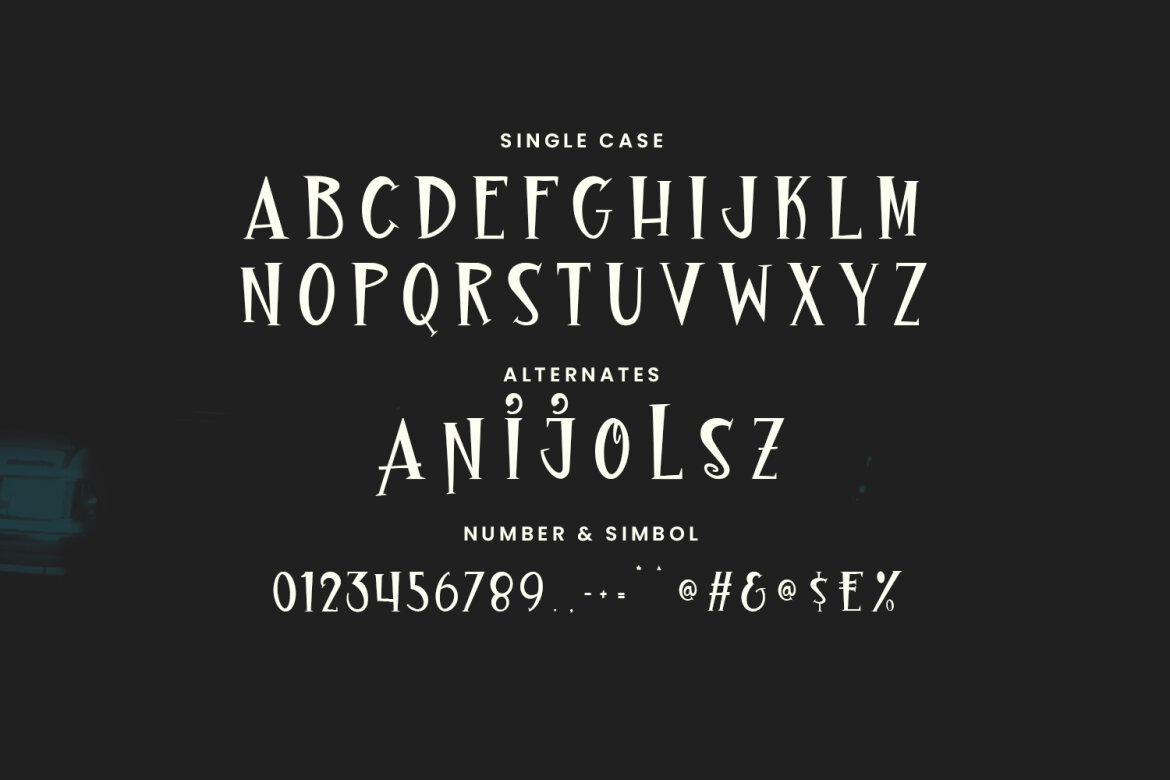Nabir House FREE Display Font - view 7