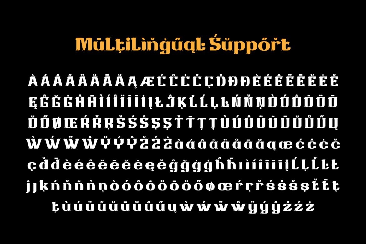 Saikend | Free Display Font - view 9