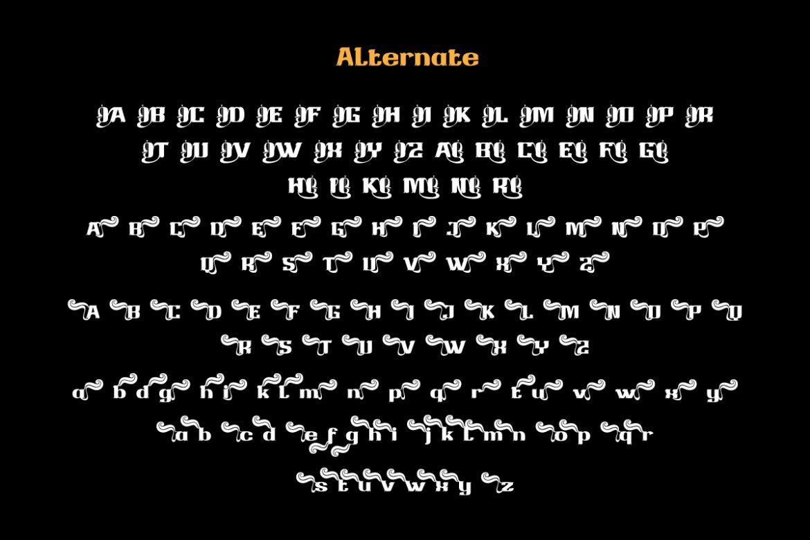 Saikend | Free Display Font - view 11