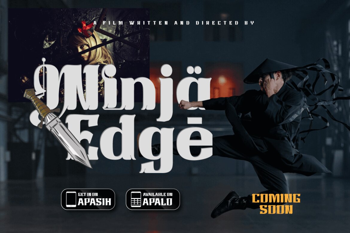 Saikend | Free Display Font - view 5