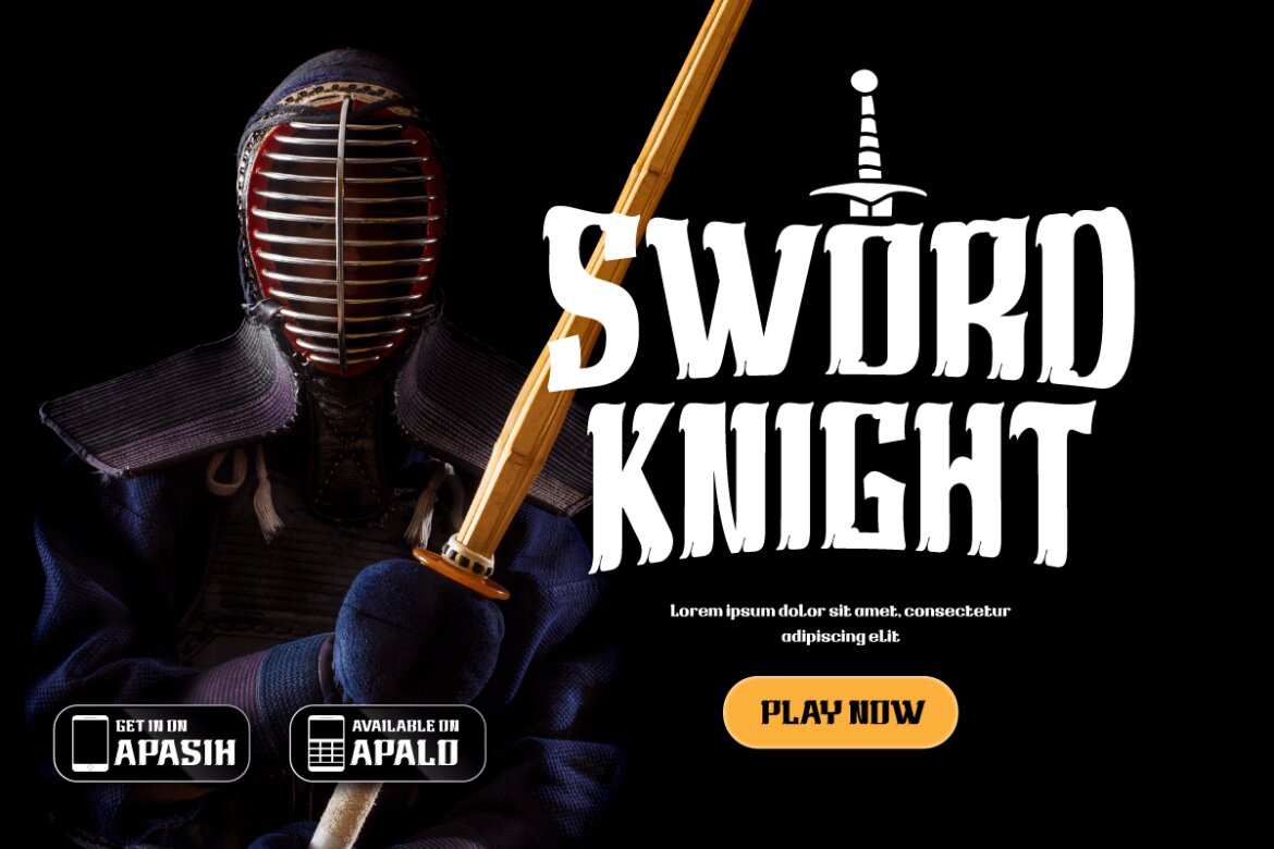 Saikend | Free Display Font - view 7